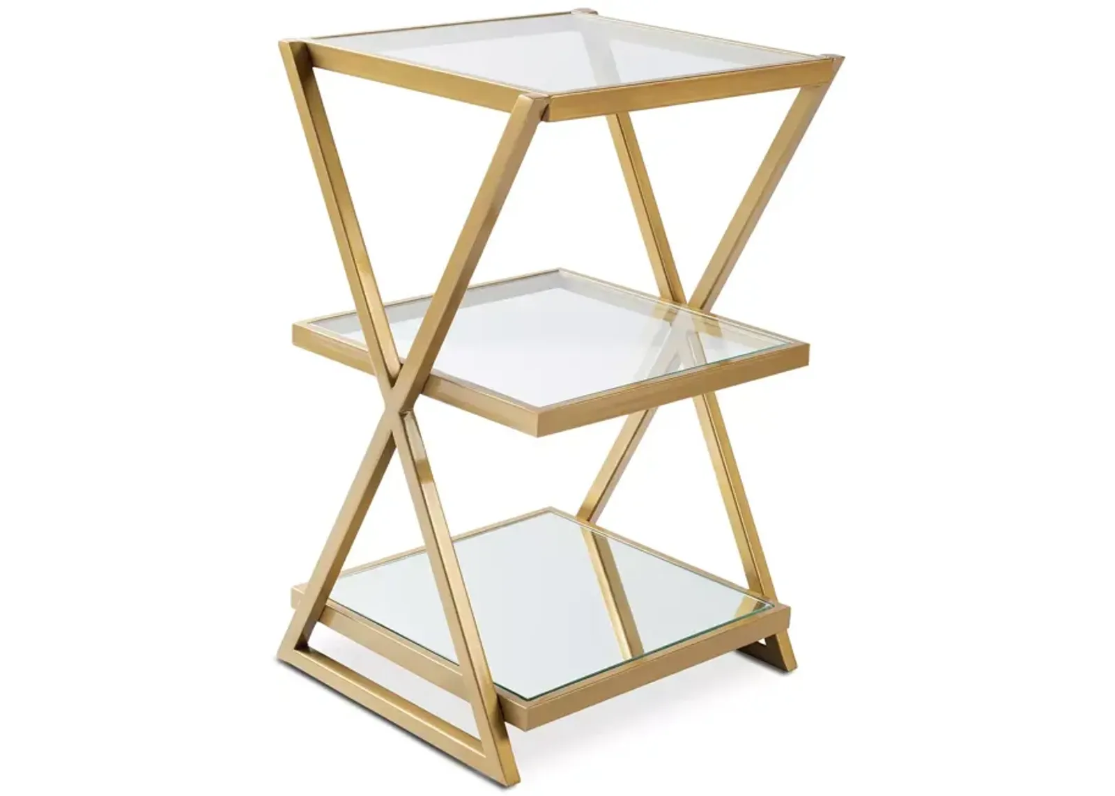 Surya Aliya 3-Tier End Table