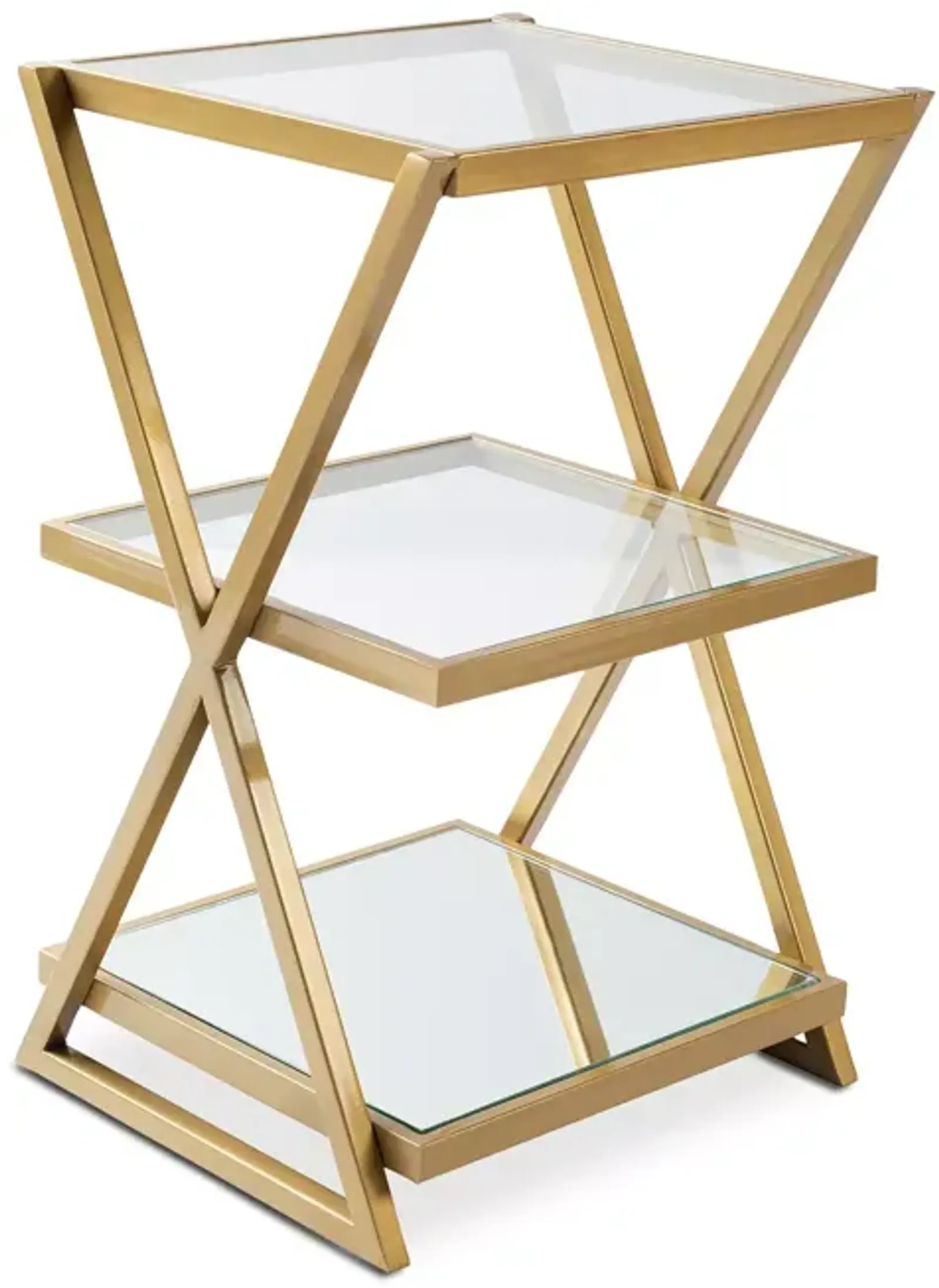 Surya Aliya 3-Tier End Table