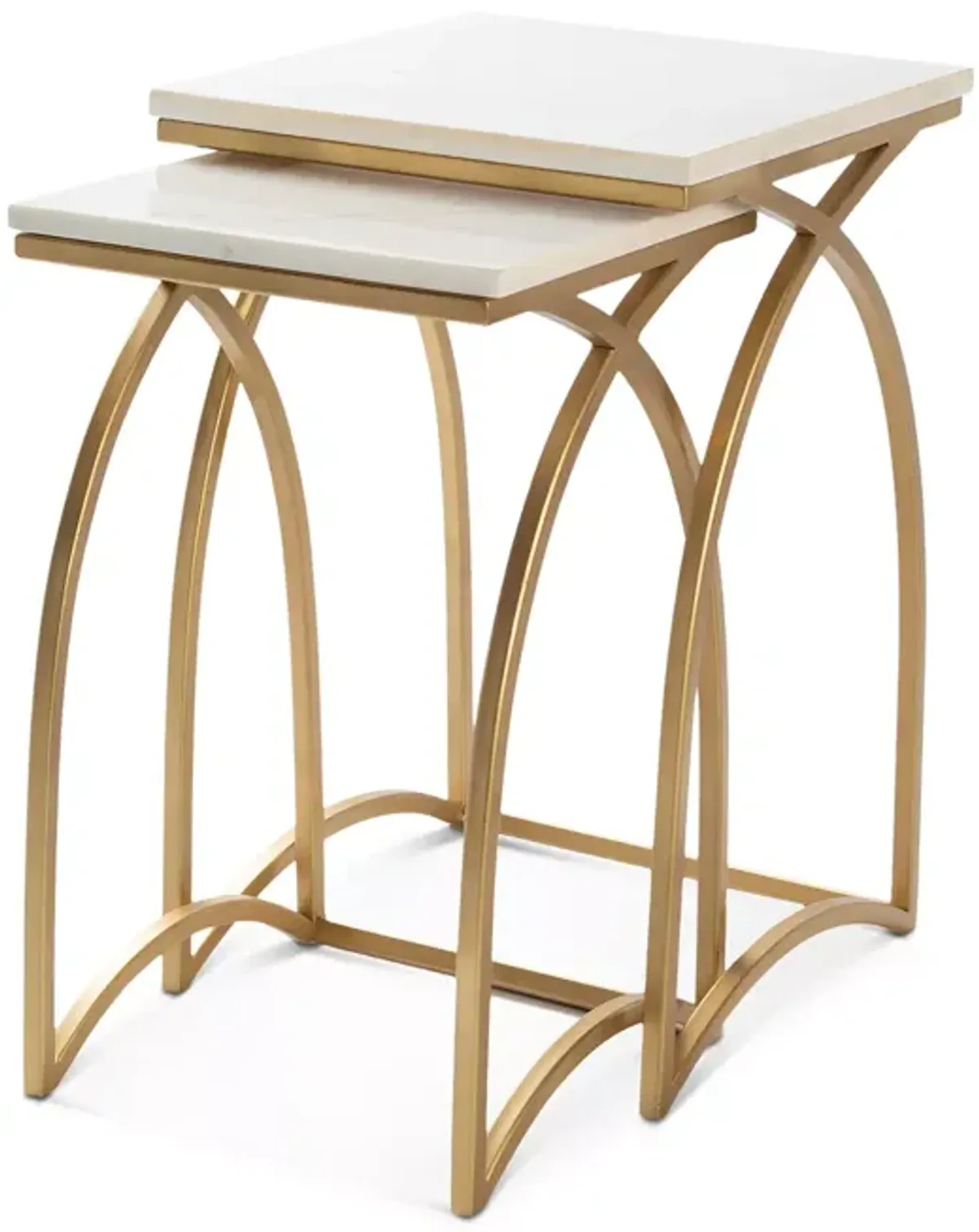 Surya Evana 2 Piece Nesting Table Set