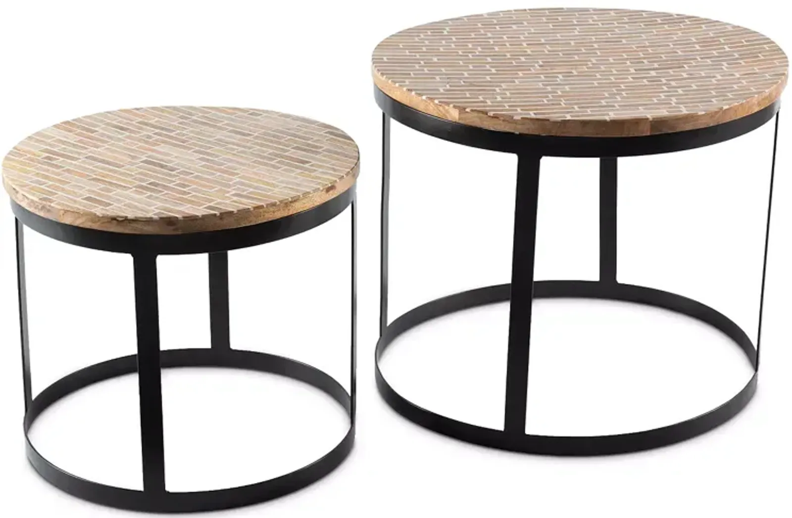 Surya Abrazo Tables, Set of 2