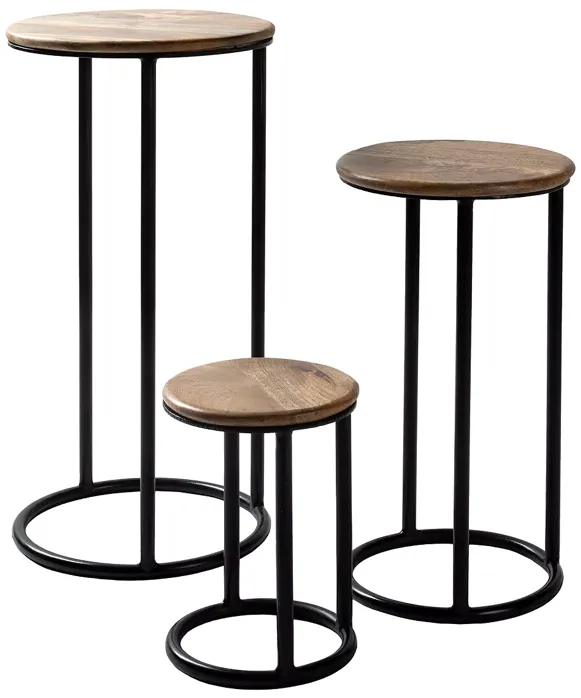 Surya Ansh 3 Piece Nesting Table Set