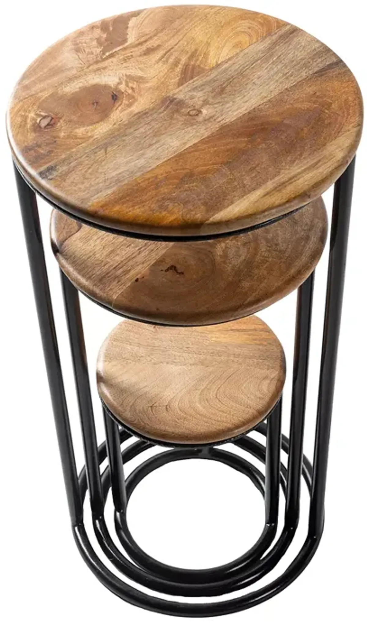 Surya Ansh 3 Piece Nesting Table Set