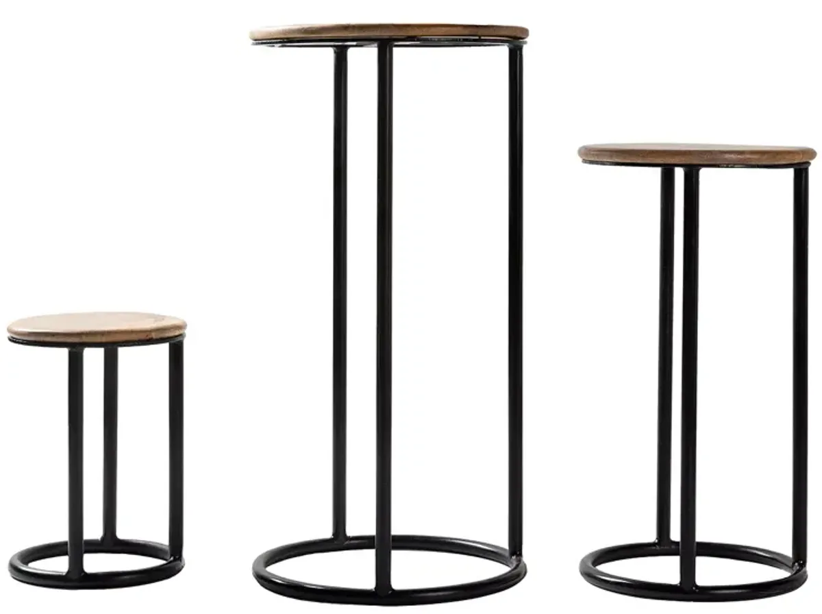 Surya Ansh 3 Piece Nesting Table Set