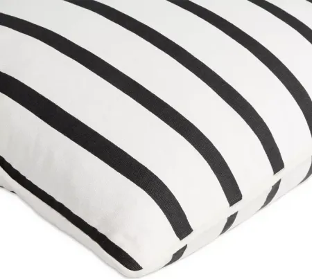 Surya Glyph Striped Decorative Pillow, 18" x 18"