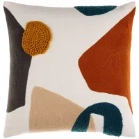 Surya Novel Decorative Pillow, 18" x 18"