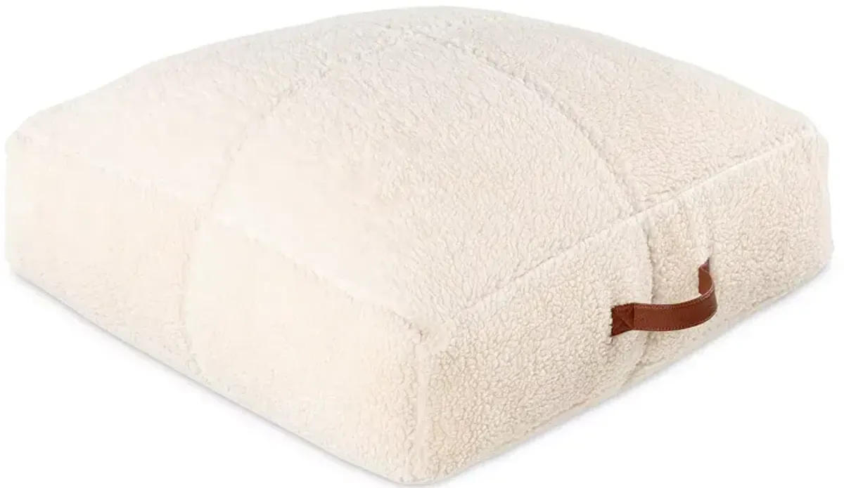 Surya Shepherd Seat Pillow, 24" x 24" x 6"