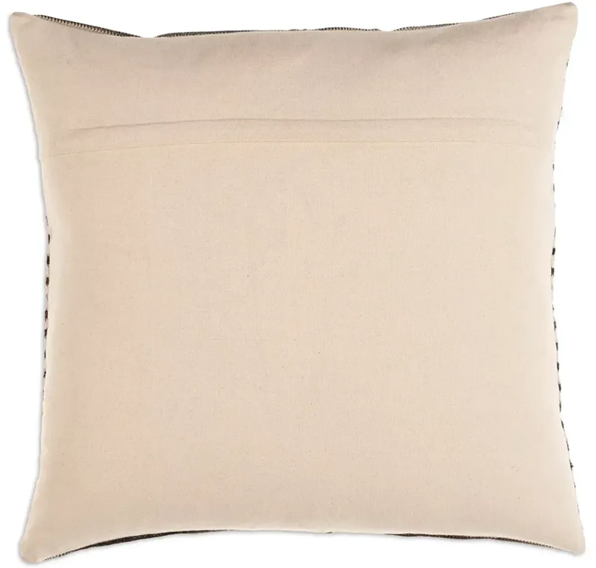 Surya Nashville Geometric Ox Hair Decorative Pillow, 20" x 20"