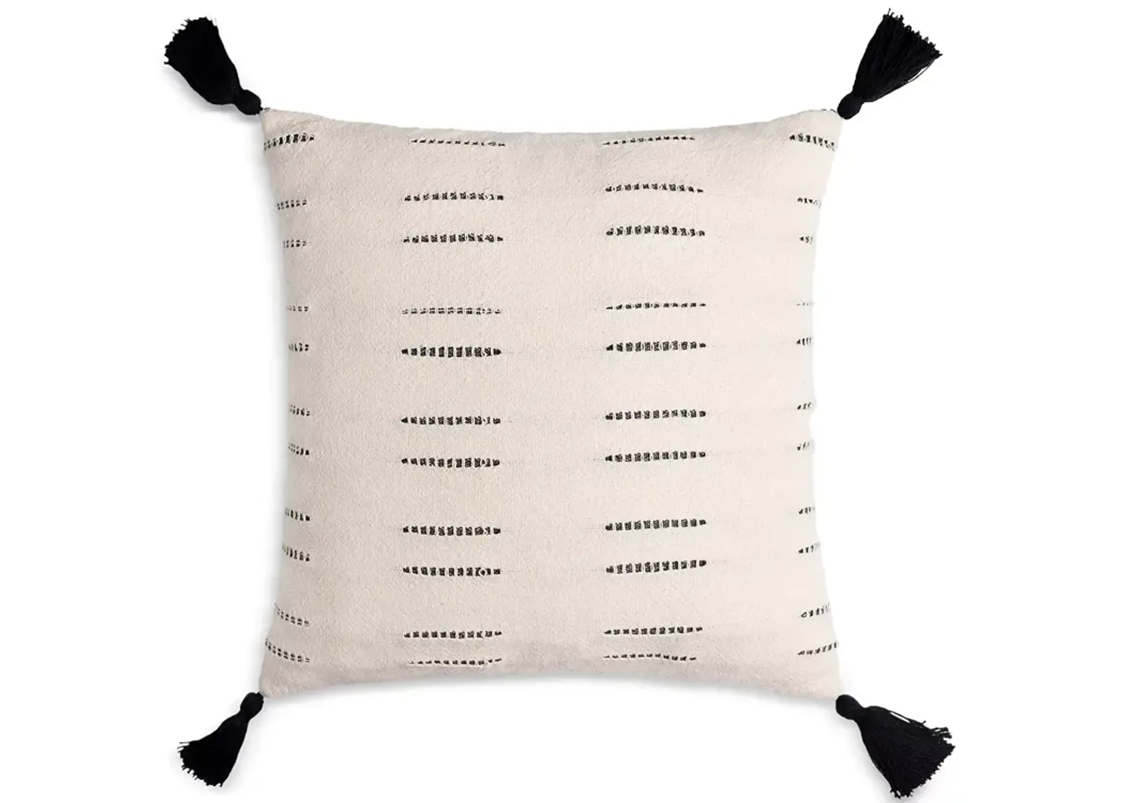 Surya Eden Tasseled Decorative Pillow, 20" x 20"