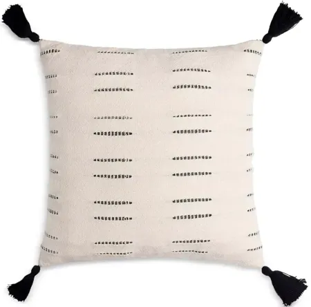 Surya Eden Tasseled Decorative Pillow, 20" x 20"