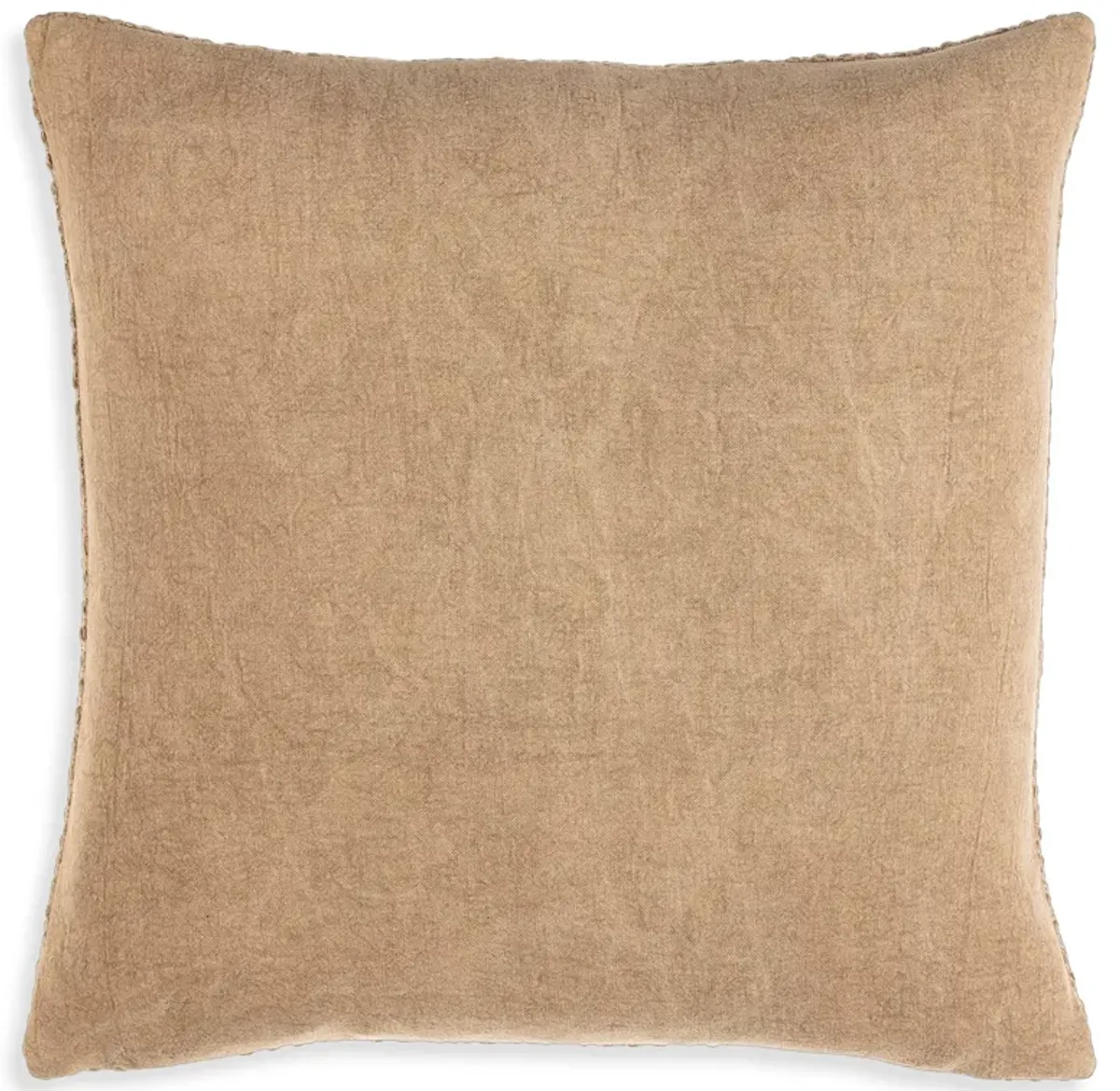 Surya Basketweave Decorative Pillow, 18" x 18"