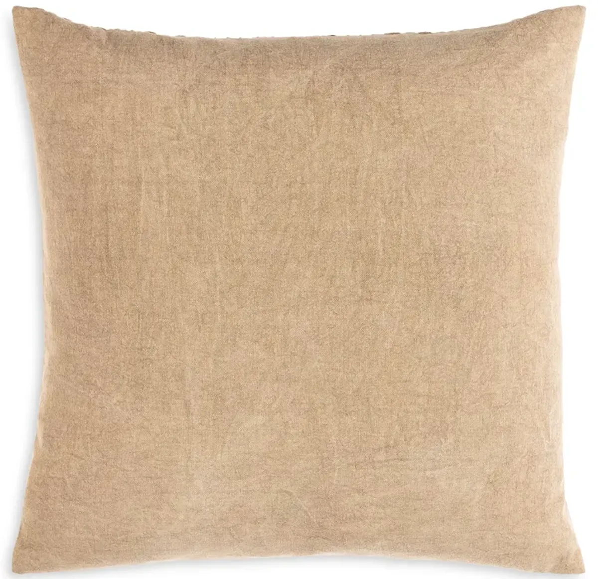 Surya Washed Waffle Decorative Pillow, 18" x 18"