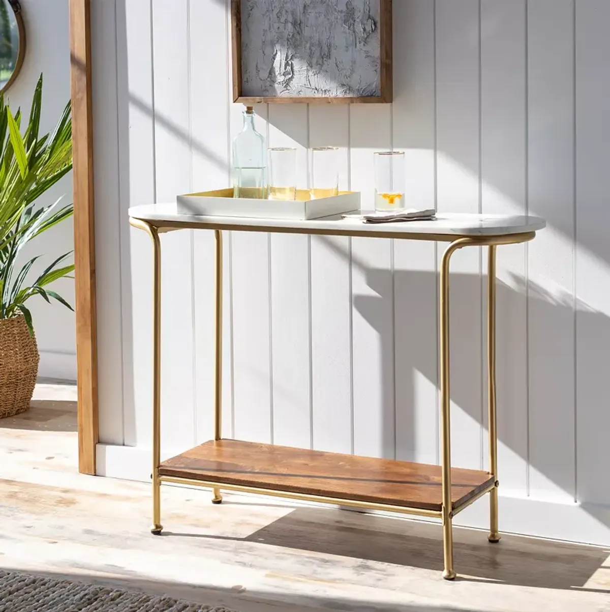 Surya Nicola Console Table