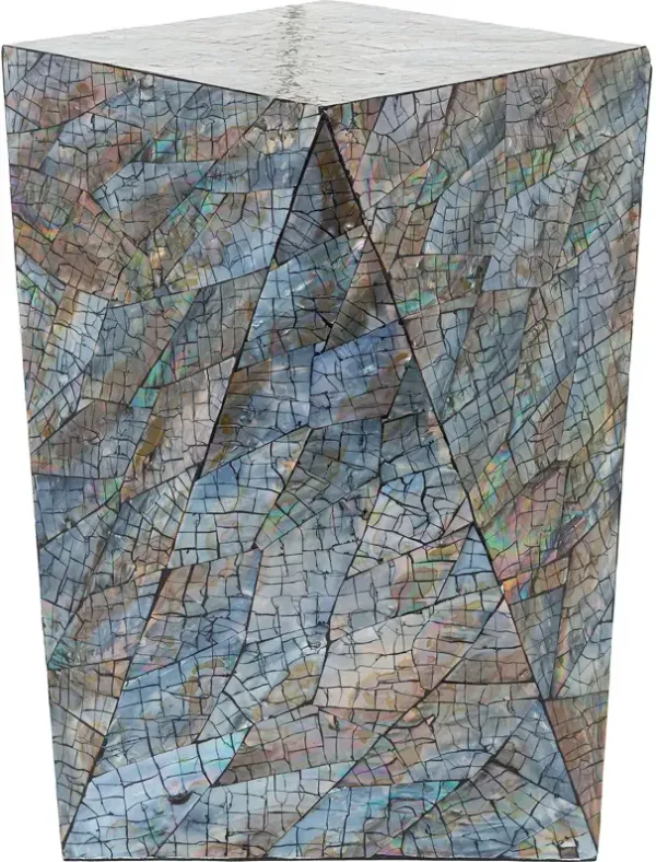 Surya Iridescent End Table