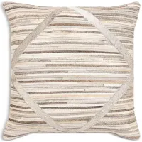 Surya Zander Striped Decorative Pillow, 20" x 20"