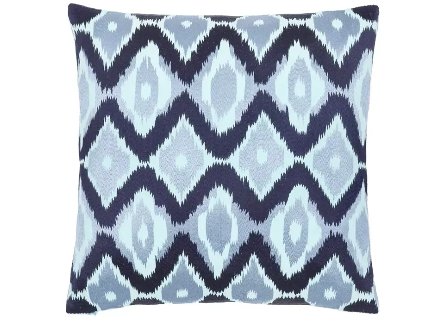 Surya Ikat Luxe Decorative Pillow, 20" x 20"