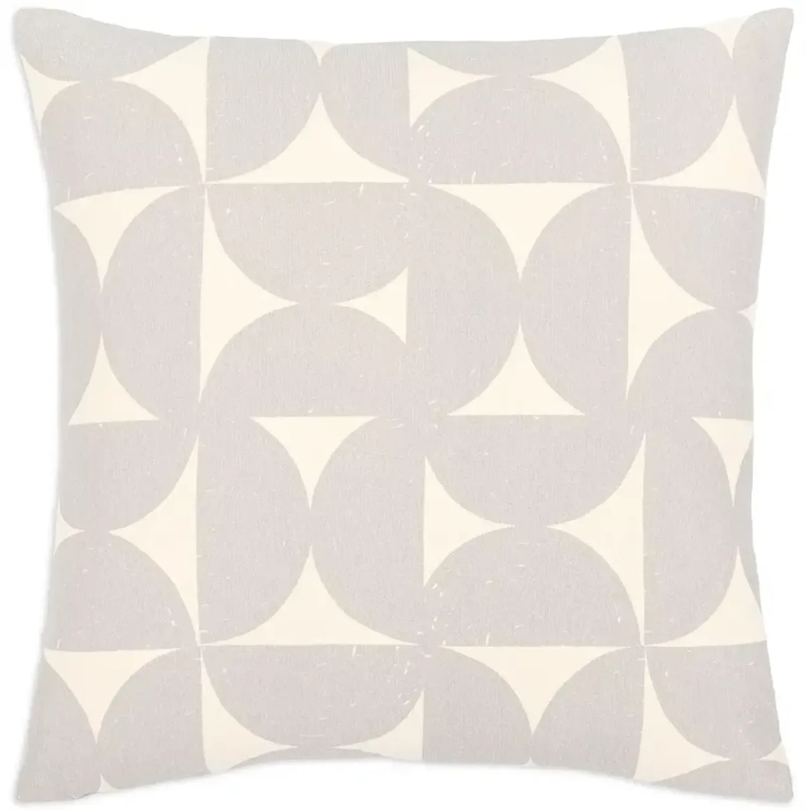 Surya Natur Geometric Decorative Pillow, 20" x 20"