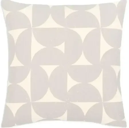 Surya Natur Geometric Decorative Pillow, 20" x 20"
