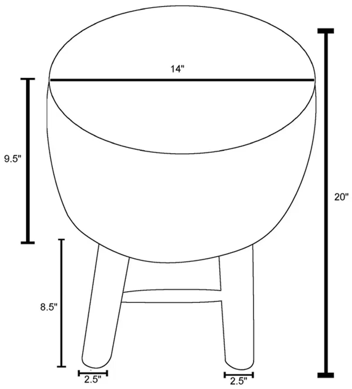 Surya Mandala Stool