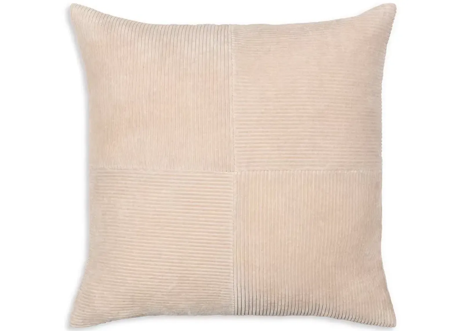 Surya Corduroy Quarters Decorative Pillow, 20" x 20"