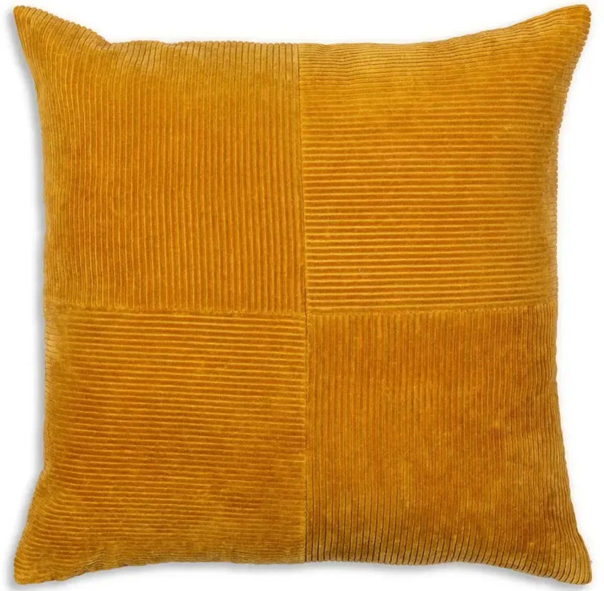 Surya Corduroy Quarters Decorative Pillow, 20" x 20"