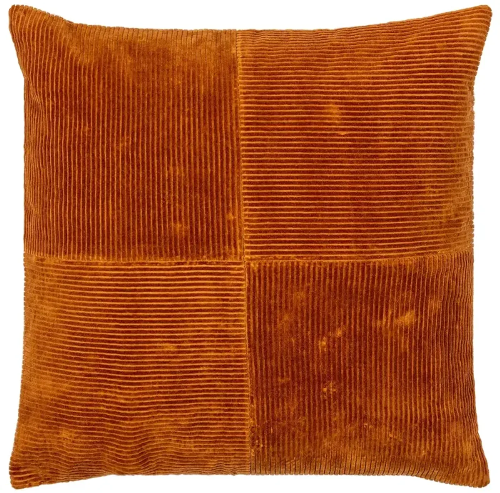 Surya Corduroy Quarters Decorative Pillow, 20" x 20"