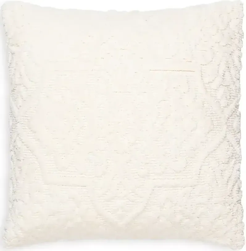Surya Frisco Textural Patterned Decorative Pillow, 20" x 20"