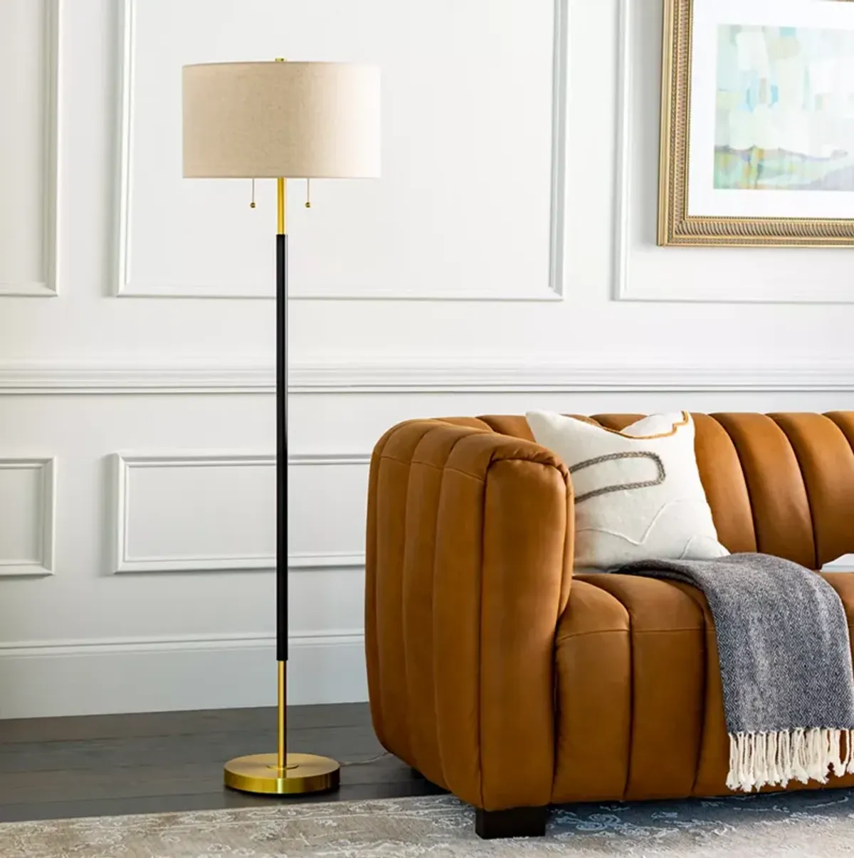 Surya Aberdeen Accent Floor Lamp