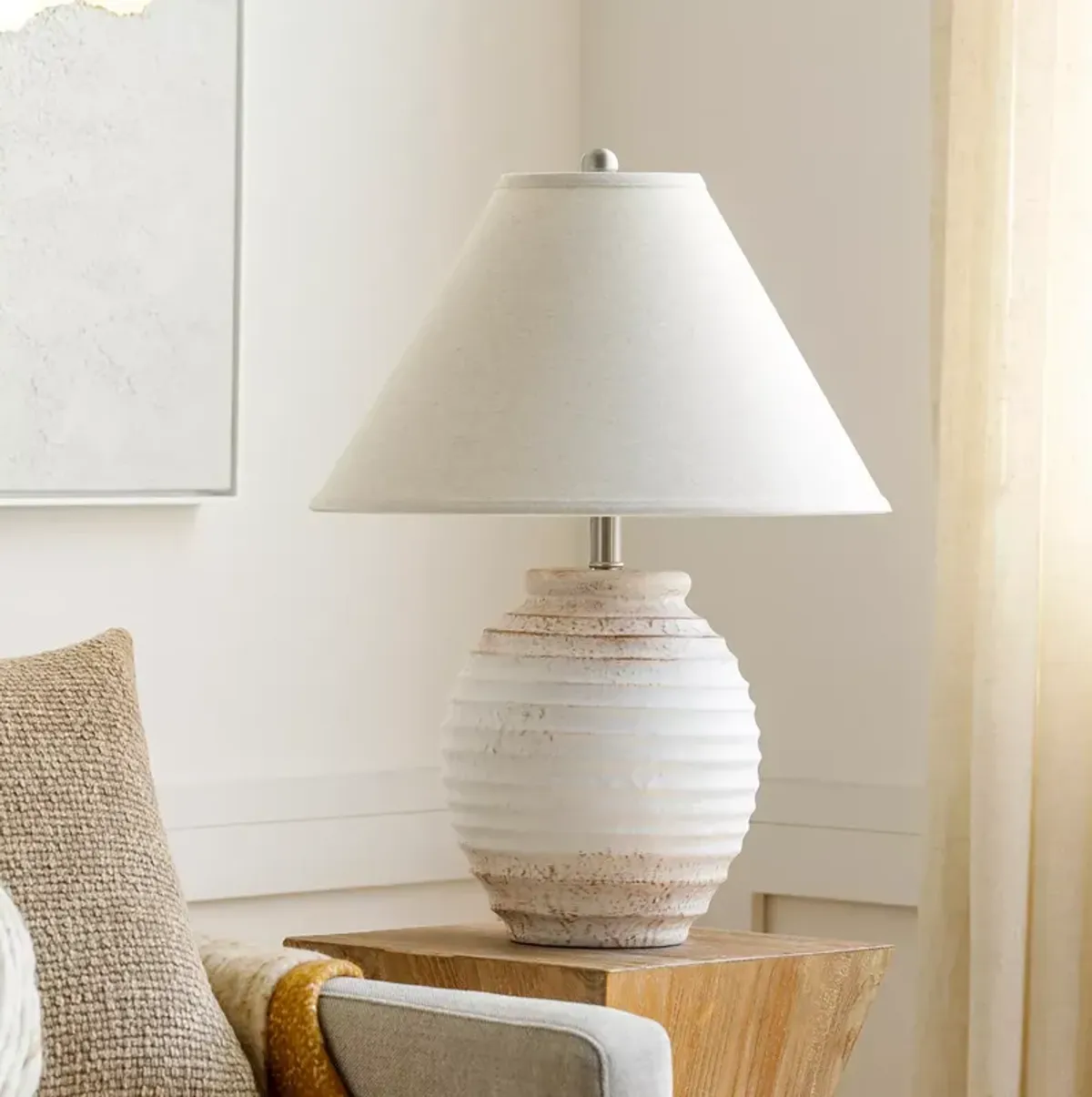 Surya PWK-002 Painswick Ceramic Table Lamp