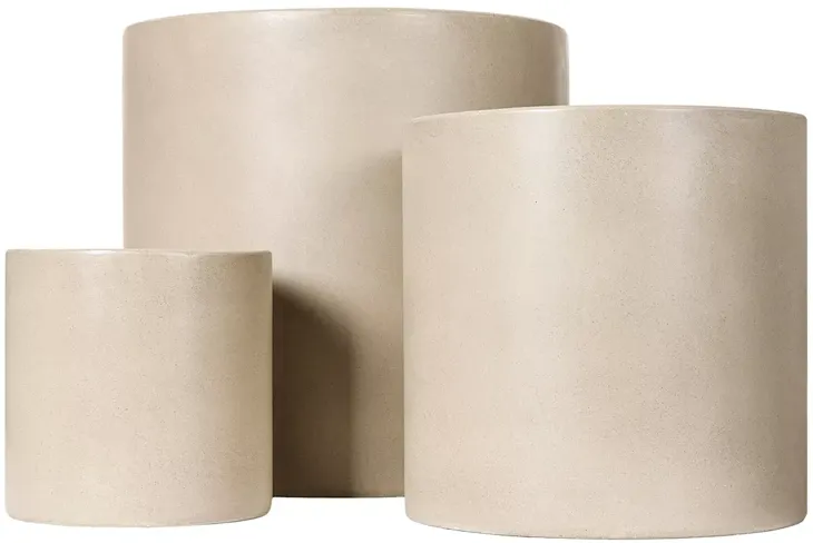 Surya Seastone 3 Piece Planter Set