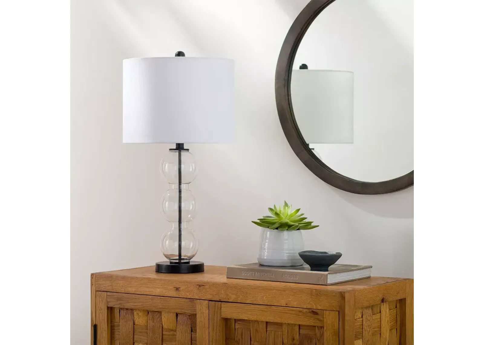 Surya Ridge Table Lamp