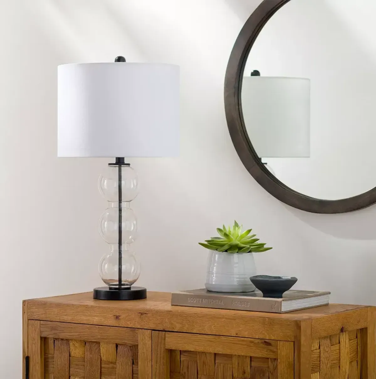 Surya Ridge Table Lamp