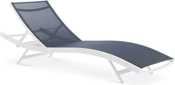 Modway Glimpse Outdoor Patio Mesh Chaise Lounge Chair