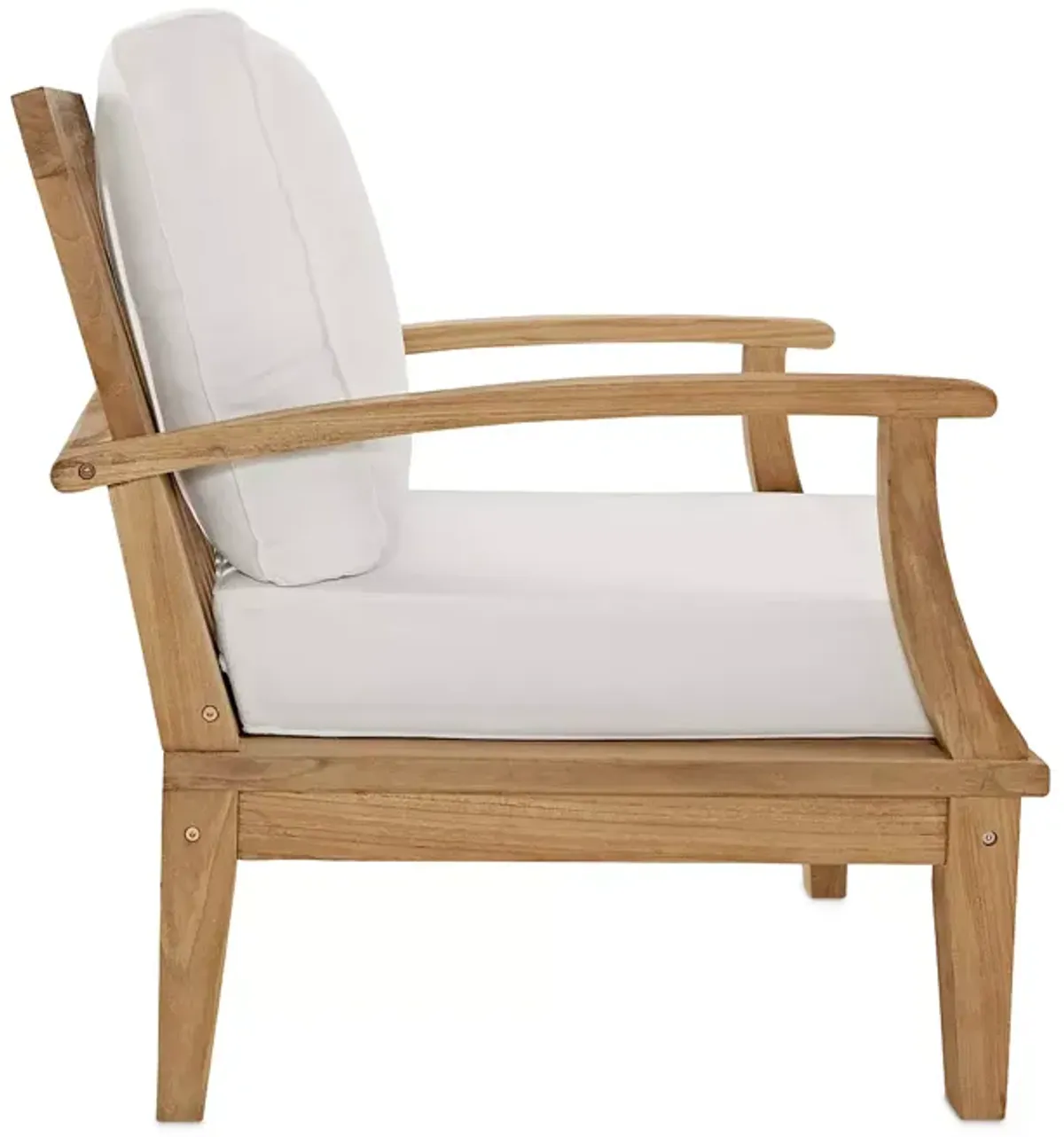 Marina 2 Piece Outdoor Patio Teak Armchair Set