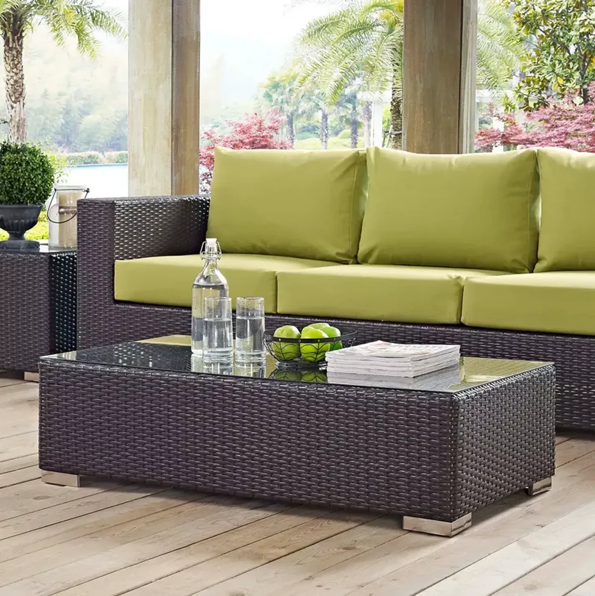 Modway Convene Outdoor Patio Coffee Table