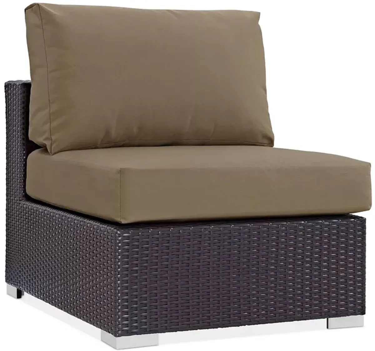 Modway Convene Outdoor Patio Armless Chair