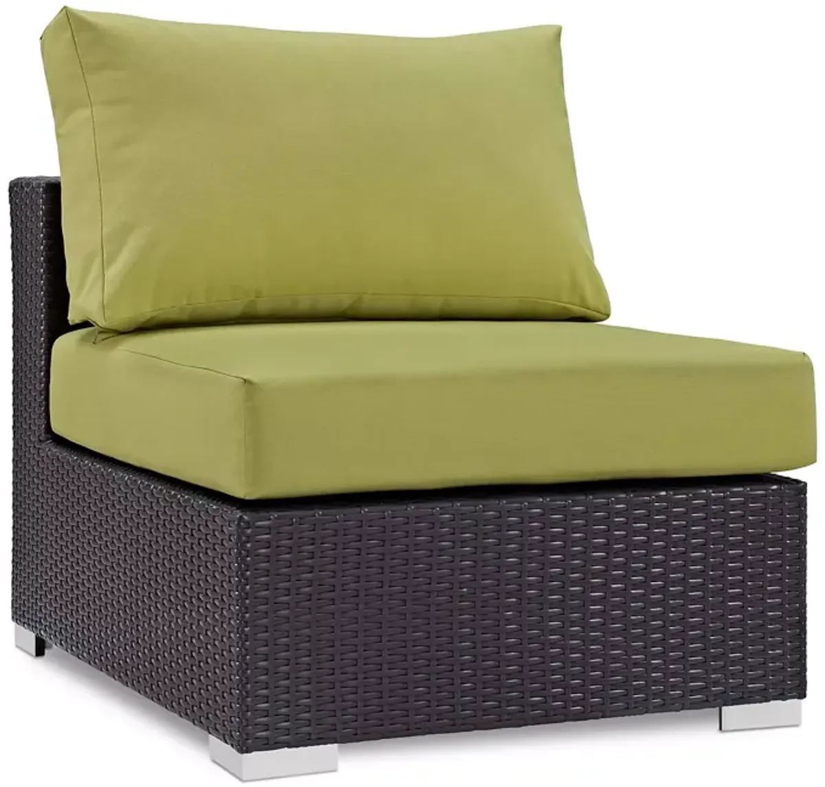 Modway Convene Outdoor Patio Armless Chair