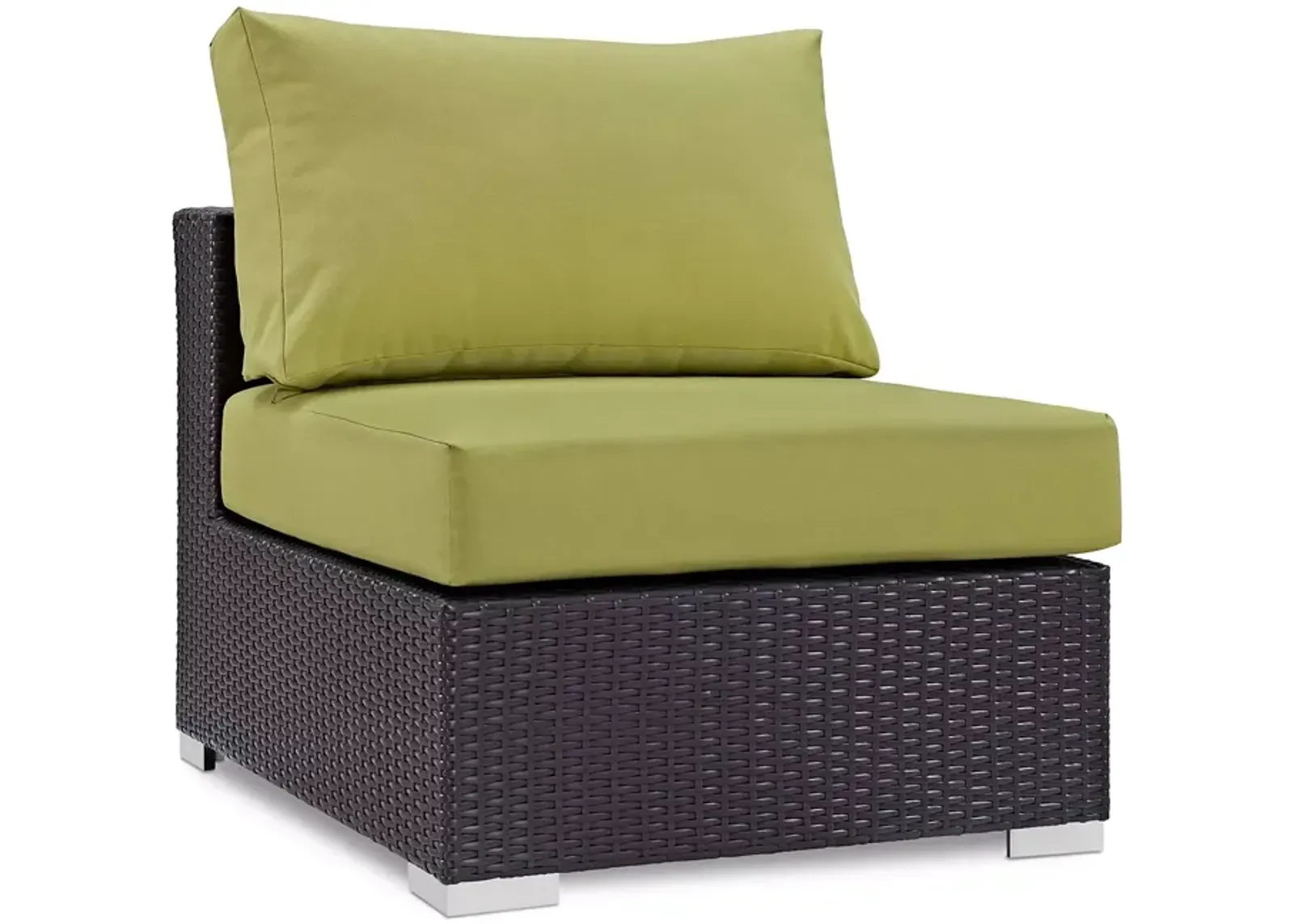 Modway Convene Outdoor Patio Armless Chair