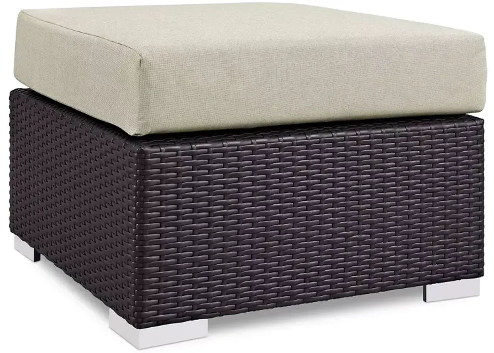 Modway Convene Outdoor Patio Square Ottoman