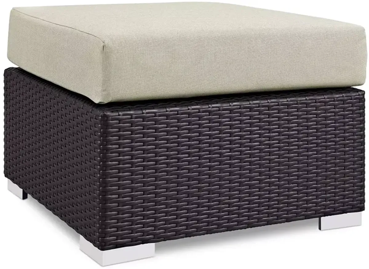 Modway Convene Outdoor Patio Square Ottoman