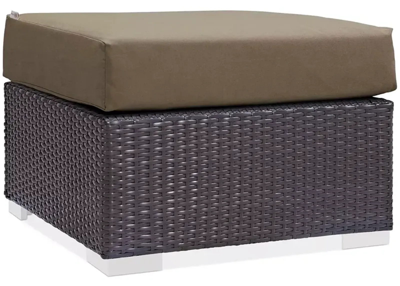 Modway Convene Outdoor Patio Square Ottoman