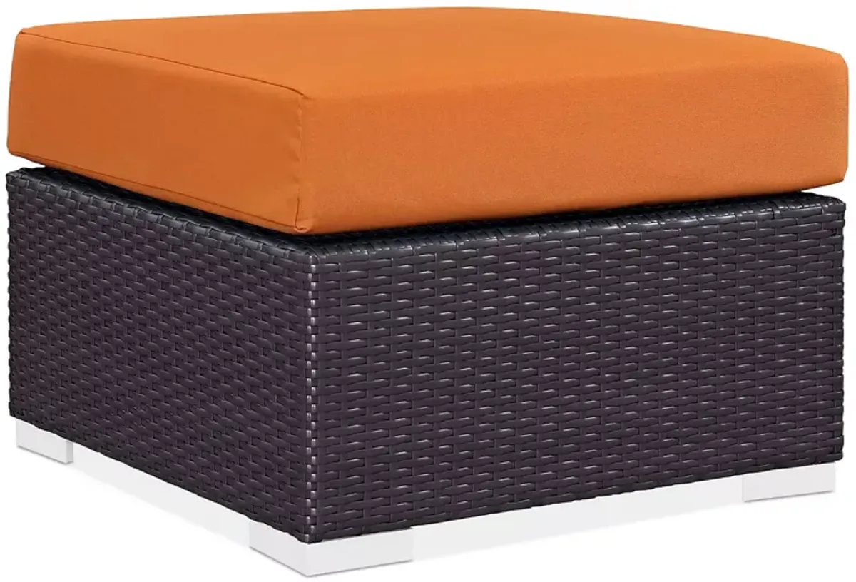 Modway Convene Outdoor Patio Square Ottoman