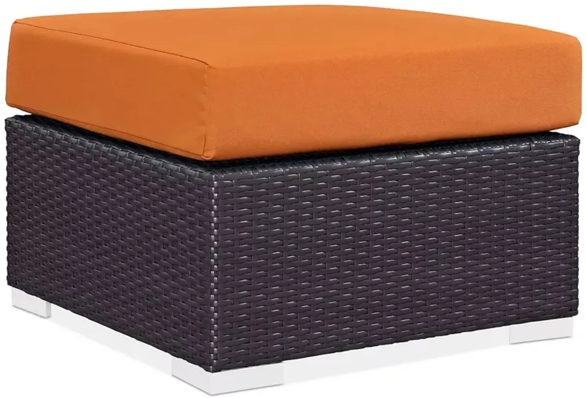 Modway Convene Outdoor Patio Square Ottoman