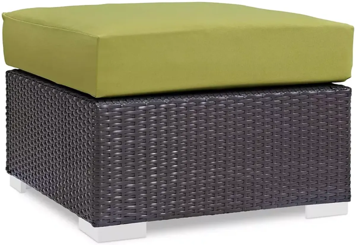 Modway Convene Outdoor Patio Square Ottoman