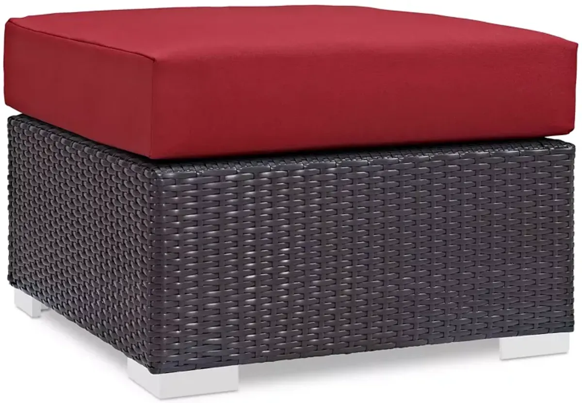 Modway Convene Outdoor Patio Square Ottoman