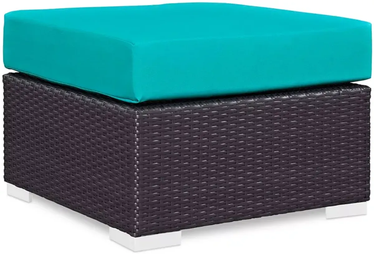 Modway Convene Outdoor Patio Square Ottoman