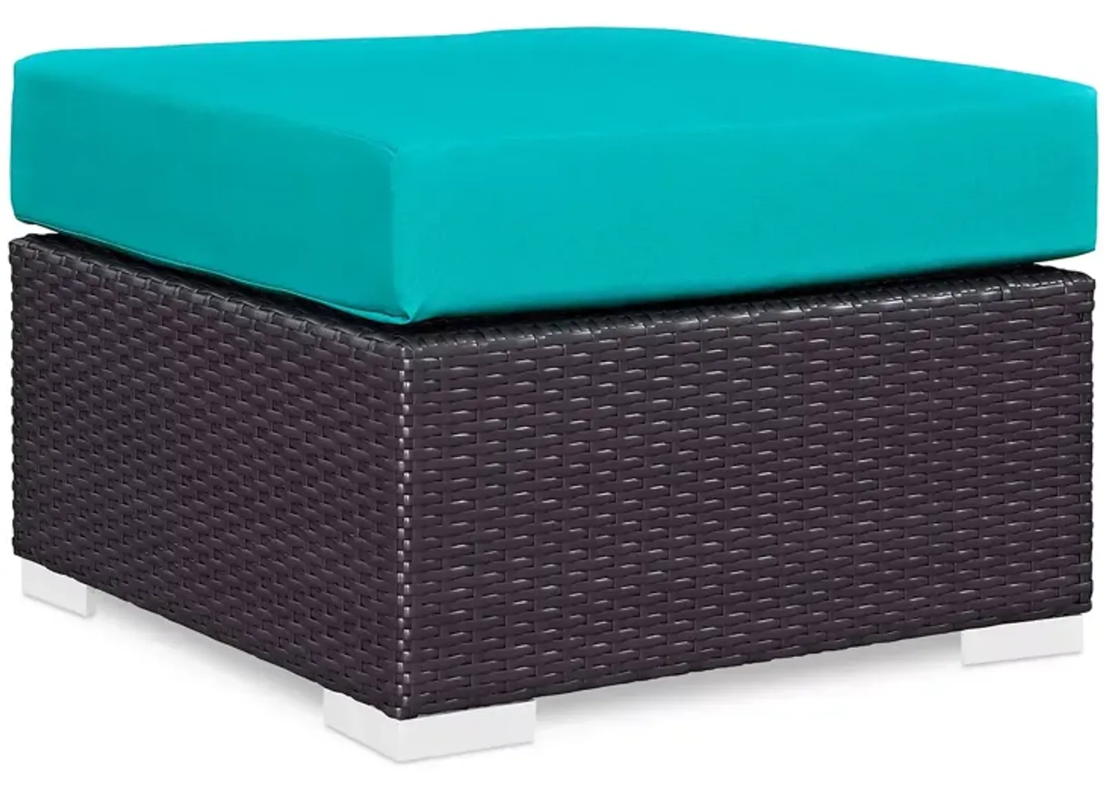 Modway Convene Outdoor Patio Square Ottoman