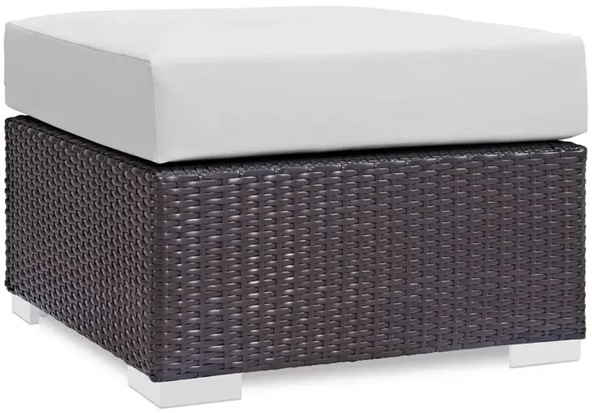 Modway Convene Outdoor Patio Square Ottoman