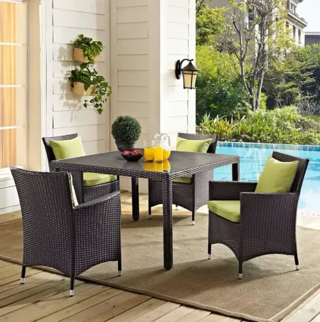 Modway Convene 47" Square Outdoor Patio Dining Table