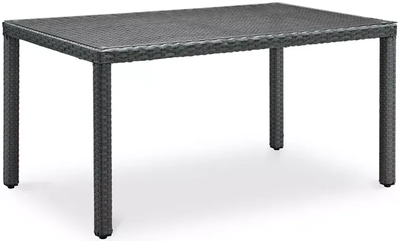 Modway Sojourn Outdoor Patio Rattan Dining Table