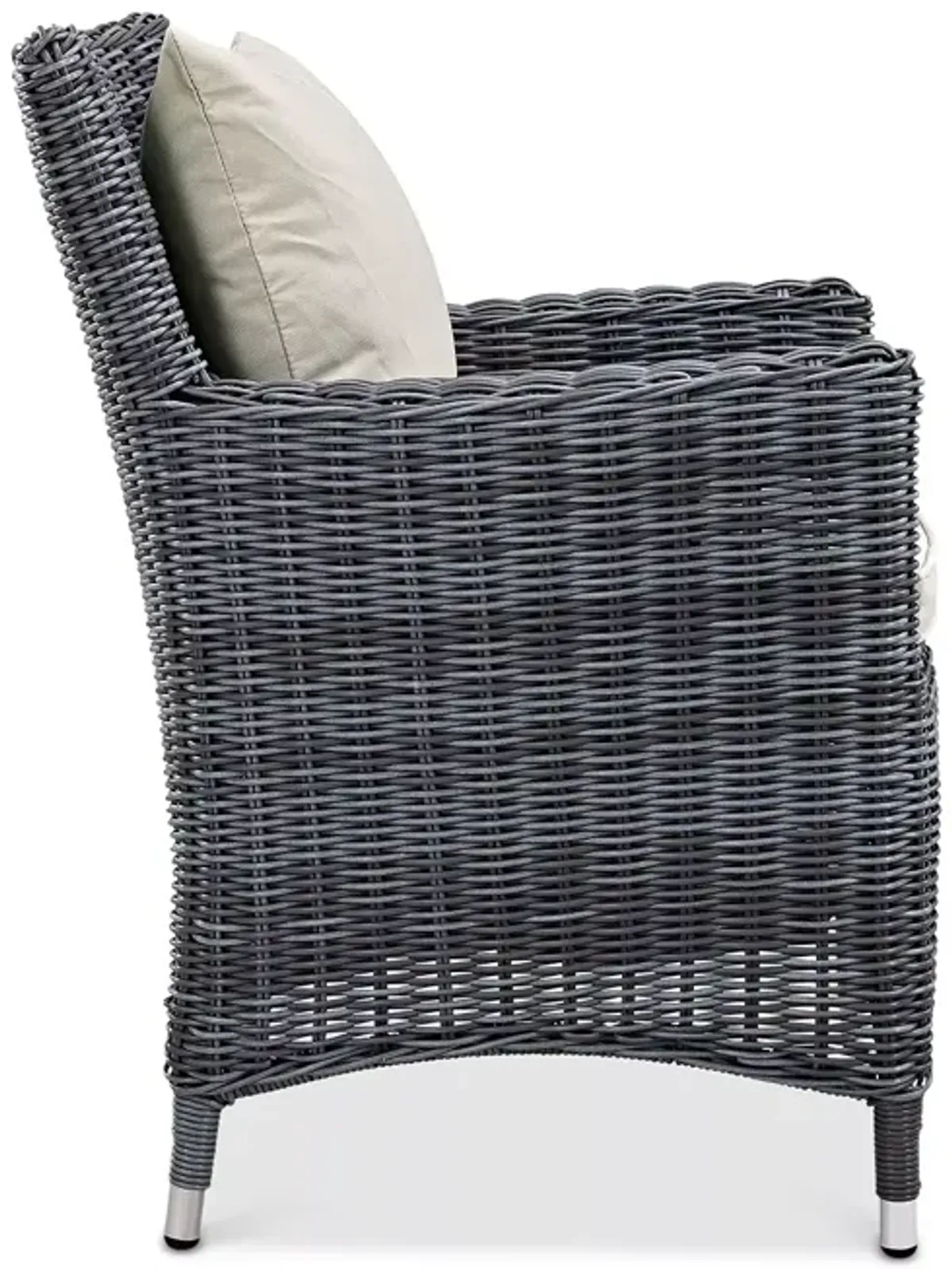 Modway Summon Outdoor Patio SunbrellaÂ® Wicker Dining Armchair